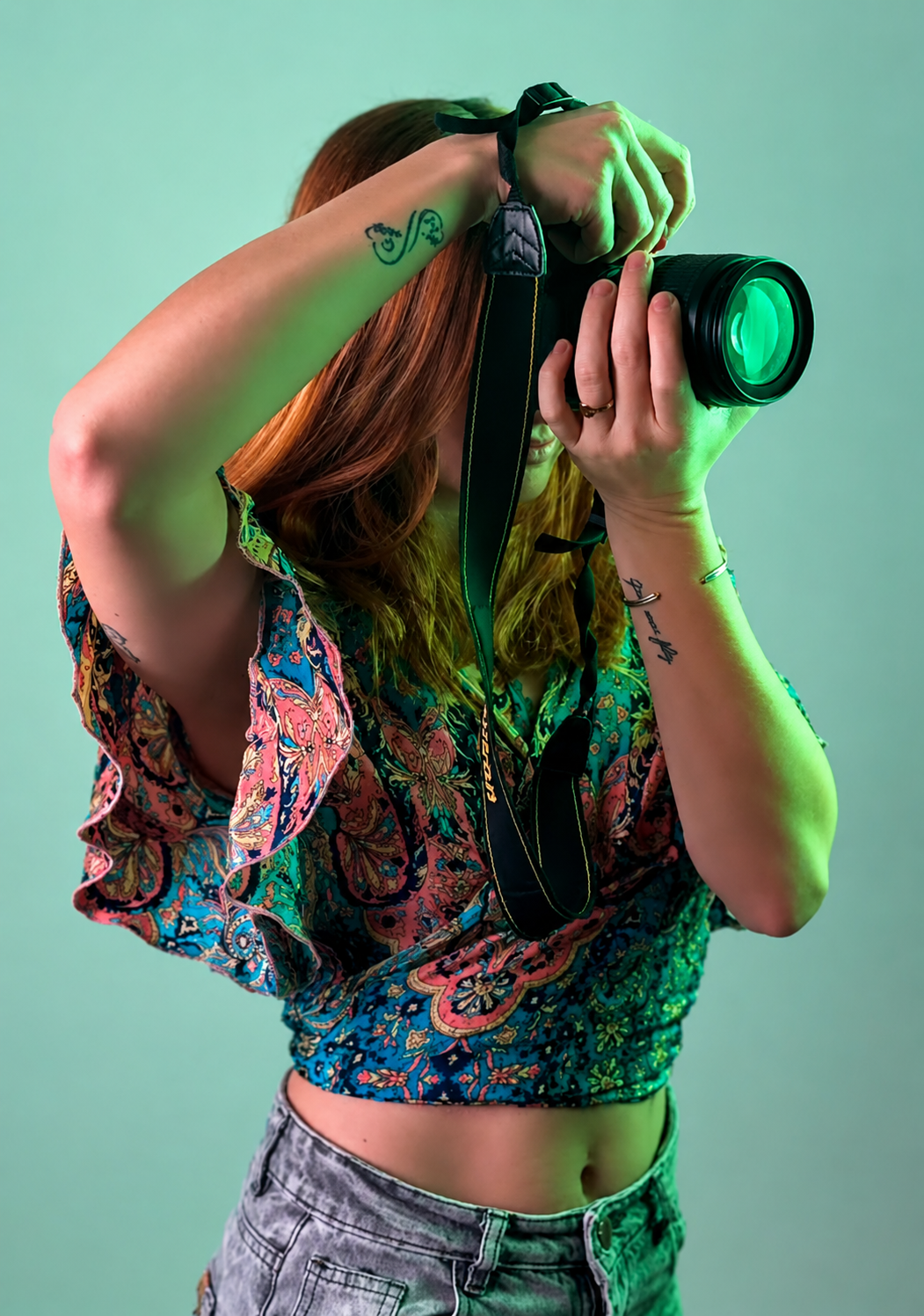 Retrato de la fotógrafa